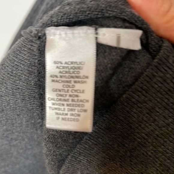 LOFT grey knit sweater - Picture 9 of 9